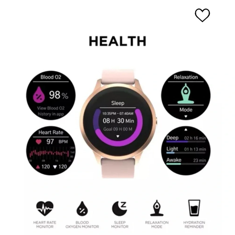 ITOUCH Sport 4 Smartwatch - Blush